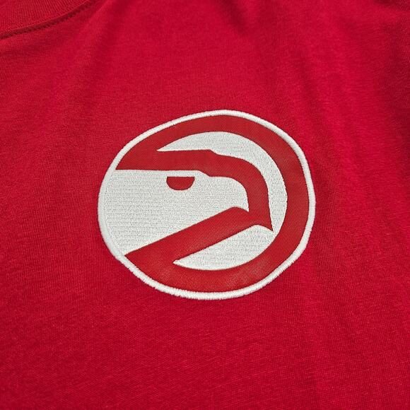 NWT Atlanta Hawks Shirt Mens Large Mitchell and Ness Basketball Short Sleeve Tee - Picture 4 of 14